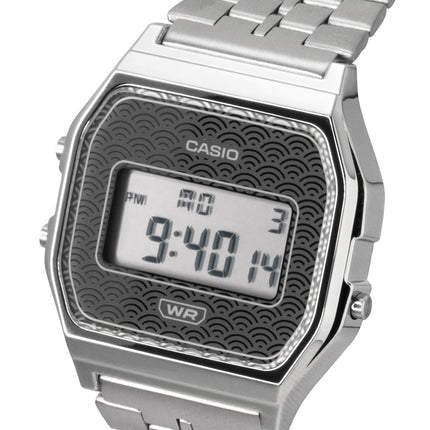 Casio Vintage Digital Stainless Steel Quartz A159WEVJ-7 Unisex Watch