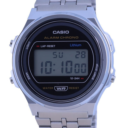 Casio A171 Vintage Stainless Steel Resin Digital A171WE-1A A171WE-1 Unisex Watch