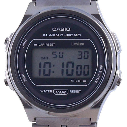 Casio Youth Vintage Stainless Steel Digital A171WEGG-1A Unisex Watch