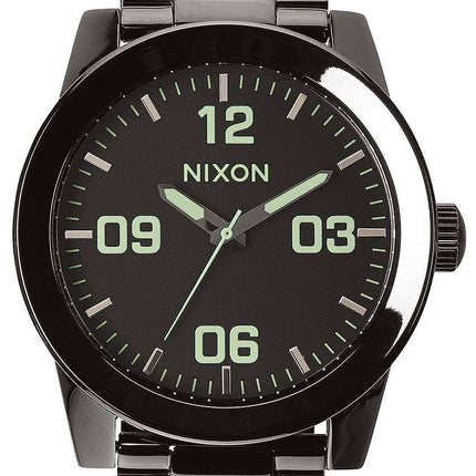 Nixon Corporal SS Polished Gunmetal A346-1885-00 Men's Watch