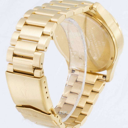 Nixon Sentry SS Gold Tone Black Dial A356-510-00 Men's Watch