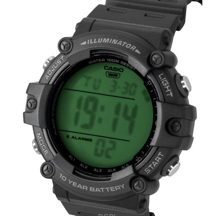 Casio Multifunctional Digital Resin Strap Quartz AE-1500WHC-1AV 100M Men's Watch
