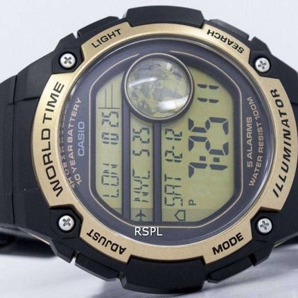 Casio Youth Illuminator World Time Alarm AE-3000W-9AV AE3000W-9AV Men's Watch
