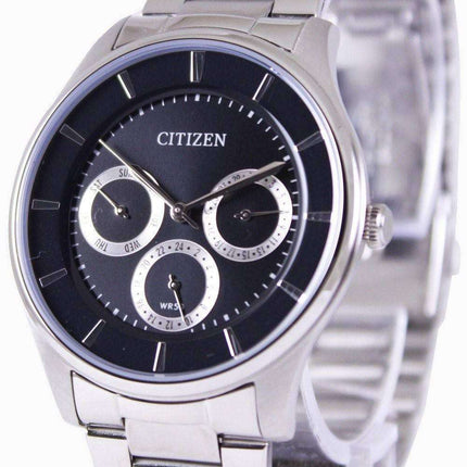 Citizen Multifunction Quartz Black Dial AG8351-51E Men's Watch