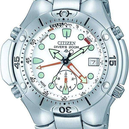 Citizen Analog Aqualand Diver Depth Meter Promaster AL0050-57A