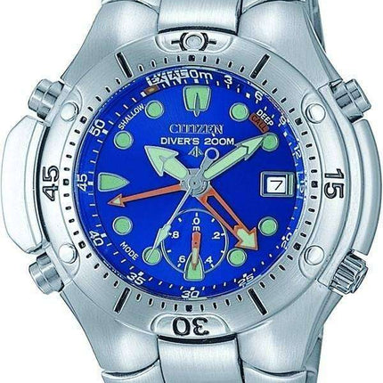 Citizen Analog Aqualand Diver Depth Meter Promaster AL0050-57L