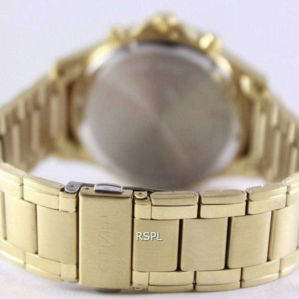 Citizen Chronograph Gold Dial Quartz AN3512-54P Men's Watch