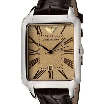 Emporio Armani Classic Amber Dial AR0426 Men's Watch
