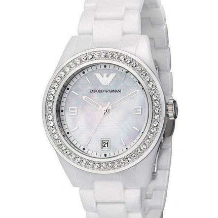 Emporio Armani Ceramica Swarovski Crystals AR1426 Women's Watch