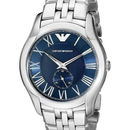 Emporio Armani Classic Textured Blue Dial AR1789 Men's Watch