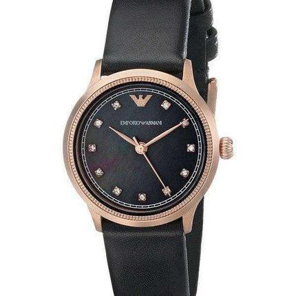 Emporio Armani Classic Rose Gold Crystals AR1802 Women's Watch