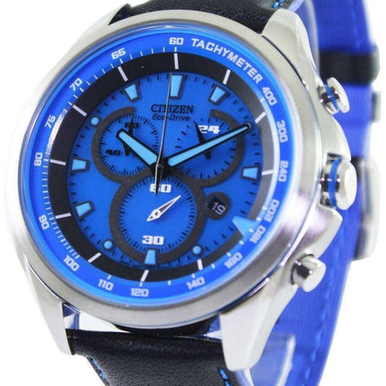 Citizen WDR Eco-Drive Chronograph Tachymeter AT2180-00L Men's Watch