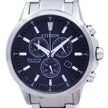 Citizen Eco-Drive Titanium Chronograph AT2340-81E Men's Watch