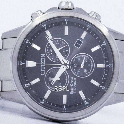 Citizen Eco-Drive Titanium Chronograph AT2340-81E Men's Watch