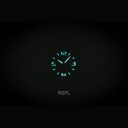 Citizen Brycen Chronograph Silicone Strap Black Dial Eco-Drive AT2586-05E 100M Men's Watch