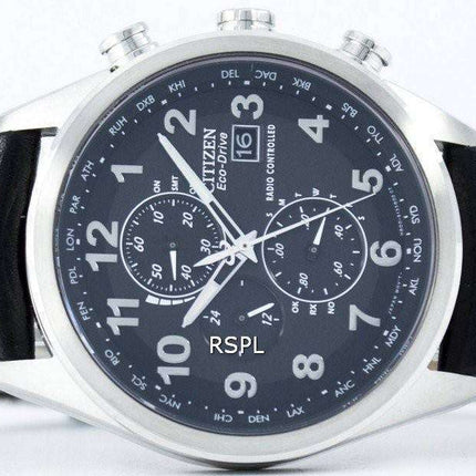 Citizen Eco-Drive Radio Controlled Chronograph World Time AT8011-04E Men's Watch