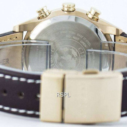 Citizen Eco-Drive Radio Controlled Chronograph World Time AT8019-02W Men's Watch