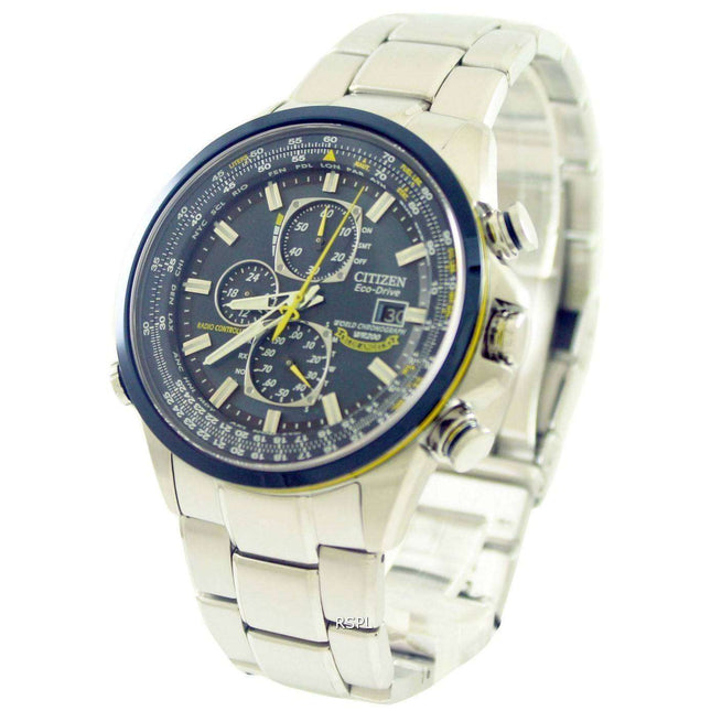 Citizen Eco-Drive Blue Angels Radio Controlled World Chronograph AT8020-54L Men's Watch