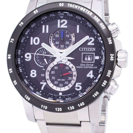 Citizen Eco-Drive AT8124-83E Radio Controlled Power Reserve 200M Men's Watch