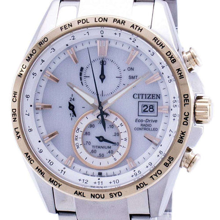 Citizen Eco-Drive Chronograph Power Reserve Radio-Controlled AT8156-87A Men's Watch