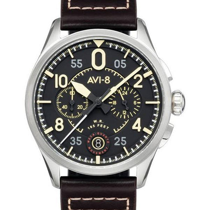 AVI-8 Spitfire Lock Midnight Oak Chronograph Quartz AV-4089-01 Men's Watch