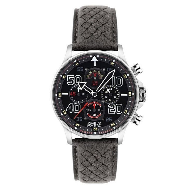AVI-8 Hawker Typhoon Rb396 Sheila Chronograph Limited Edition Black Dial Quartz AV-4093-05 Men's Watch