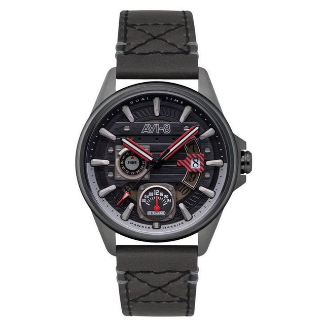 AVI-8 Hawker Harrier Farley Multifunction Night Sky Black Dial Quartz AV-4098-04 Mens Watch