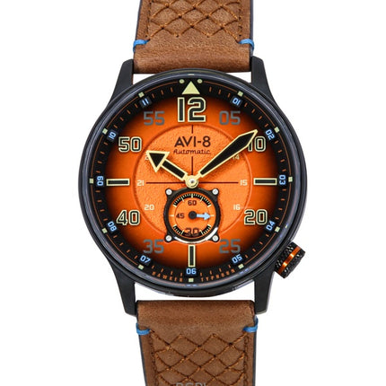 AVI-8 Hawker Typhoon Baldwin Burnt Orange Dial Automatic AV-4119-02 Men's Watch