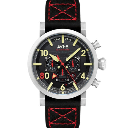 AVI-8 Dambuster Operation Catechism 80th Dual Time Chronograph Limited Edition Quartz AV-4124-01 Men's Watch