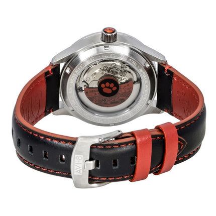AVI-8 Hawker Hurricane Kent GMT Limited Edition Doghouse Black And Red Dial Automatic AV-4136-01 Men's Watch