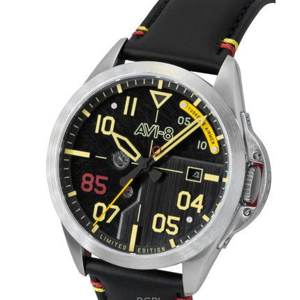 AVI-8 P-51 Mustang Patriot Automatic Tuskegee Airmen 85th Anniversary Limited Edition Black Dial AV-4148-01 Men's Watch
