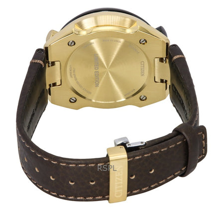 Citizen Promaster Tsuno Chronograph Limited Edition Gold And Black Dial Eco-Drive Diver's AV0072-01X 200M Men's Watch