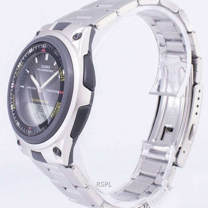 Casio Analog Digital Telememo Illuminator AW-80D-1AVDF AW80D-1AVDF Men's Watch