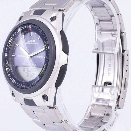 Casio Analog Digital Telememo Illuminator AW-80D-2AVDF AW80D-2AVDF Men's Watch