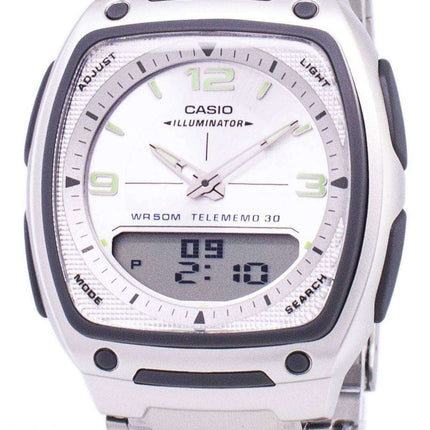 Casio Analog Digital Telememo Illuminator AW-81D-7AVDF AW81D-7AVDF Men's Watch