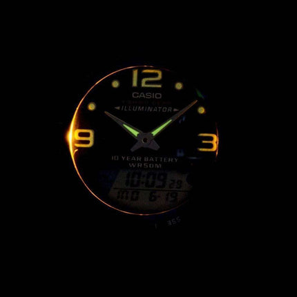 Casio Analog Digital Out Gear Fishing Illuminator AW-82-1AVDF AW-82-1AV Men's Watch