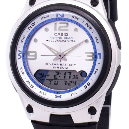 Casio Analog Digital Out Gear Fishing Illuminator AW-82-7AVDF AW82-7AVDF Men's Watch