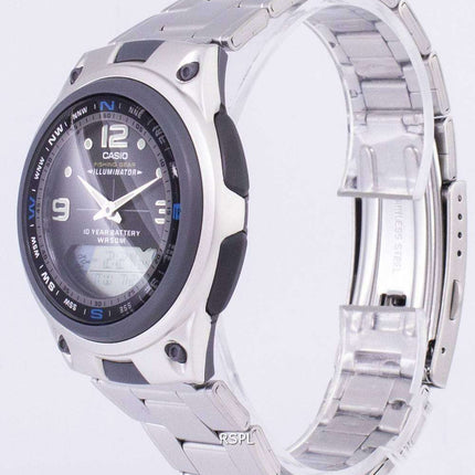 Casio Analog Digital Out Gear Fishing Illuminator AW-82D-1AVDF AW82D-1AVDF Men's Watch