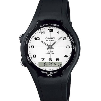 Casio Analog Digital Dual Time AW-90H-7BVDF AW90H-7BVDF Men's Watch