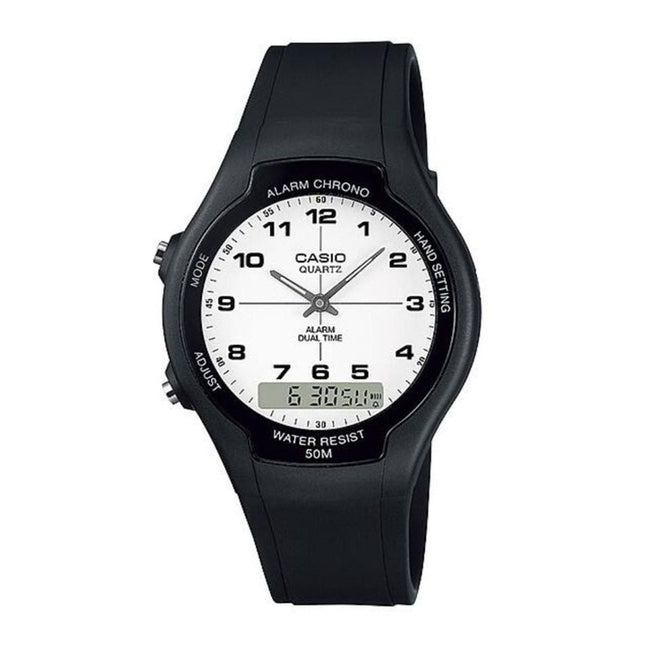 Casio Analog Digital Dual Time AW-90H-7BVDF AW90H-7BVDF Men's Watch