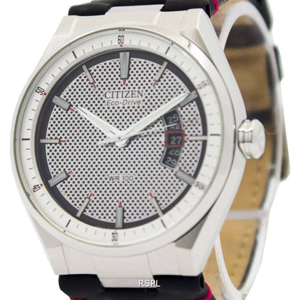 Citizen Eco-Drive CTO 2.0 Black Leather Strap AW1130-04A Men's Watch