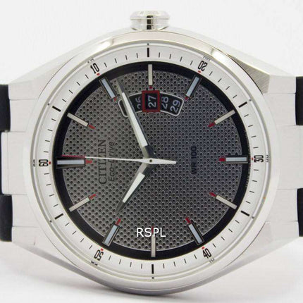 Citizen Eco-Drive CTO 2.0 Black Leather Strap AW1130-04A Men's Watch