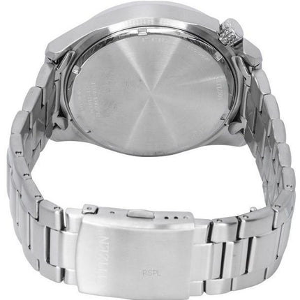 Citizen Eco-Drive Stainless Steel Blue Dial AW1716-83L 100M Men's Watch