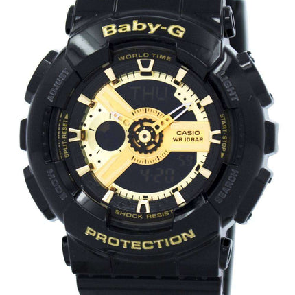 Casio Baby-G World Time Analog Digital BA-110-1A BA110-1A Women's Watch