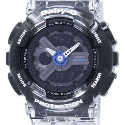 Casio Baby-G Shock Resistant World Time Analog Digital BA-110JM-1A Women's Watch