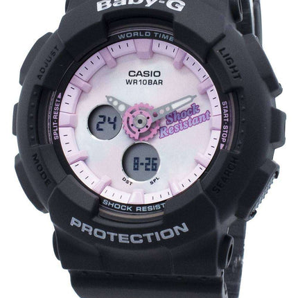 Casio Baby-G Analog Digital BA-120T-1A BA120T-1A World Time Quartz Women's Watch