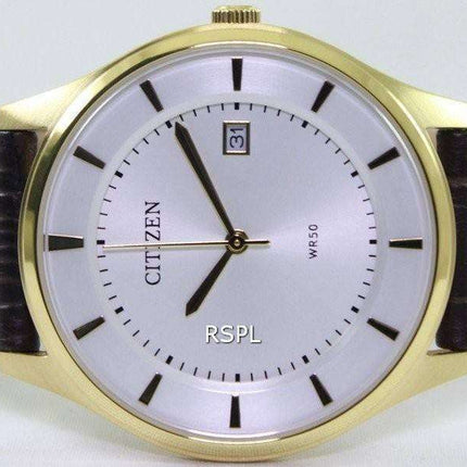 Citizen Gold Tone White Dial BD0043-08A Men's Watch