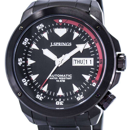 J.Springs by Seiko Sports Automatic Black Dial 100M BEB053 Men's Watch
