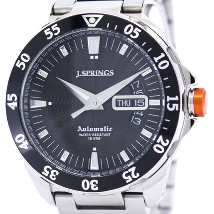 J.Springs by Seiko Automatic Black Dial 100M BEB063 Men's Watch