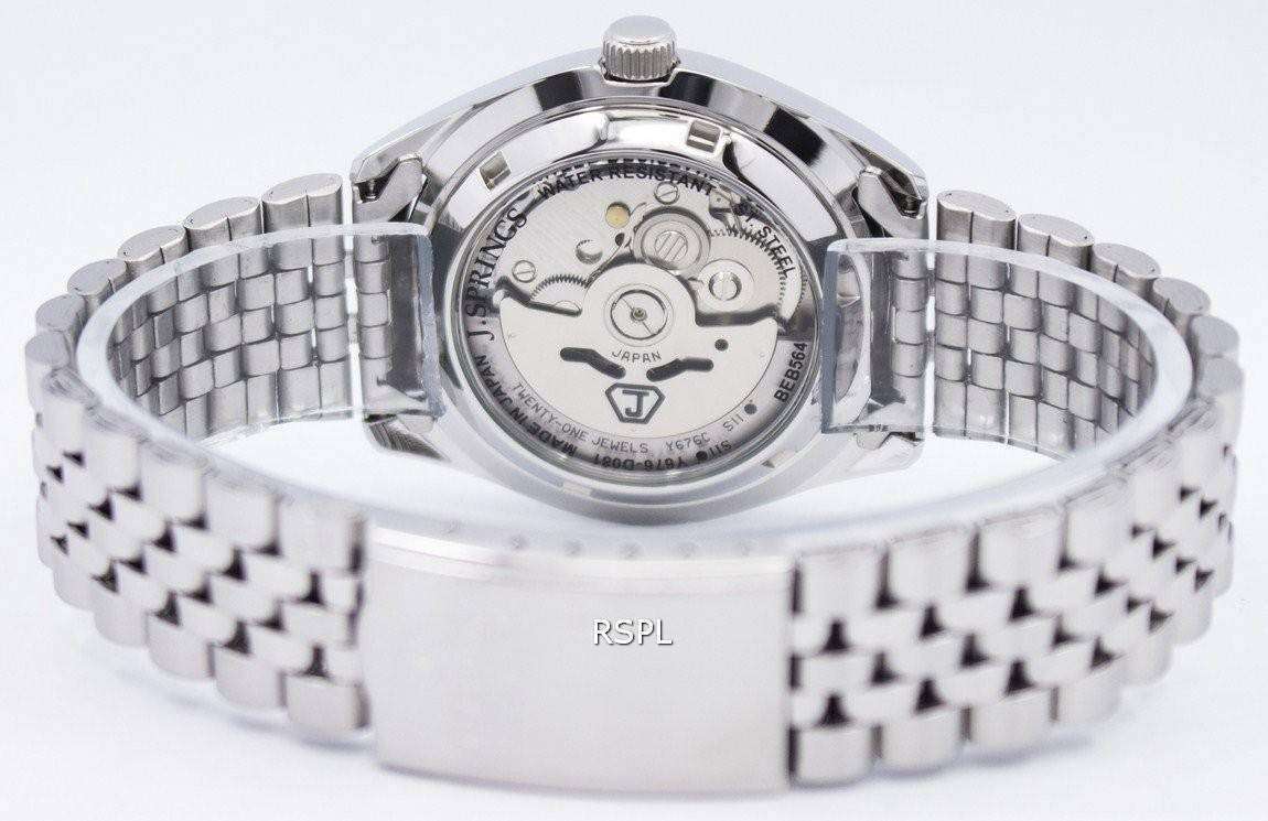 Automatic Watch Brake Spring J.Springs by Seiko Automatic 21 Jewels Japan Made BEB564 Men's Watch
